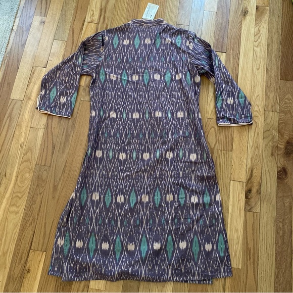 Fabindia Cotton Printed Long Kurta NWT - Picture 7 of 10